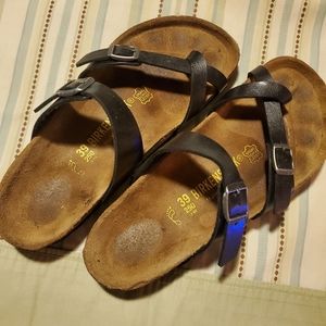 Ladies Sandals,,Birkenstock, sz. 8